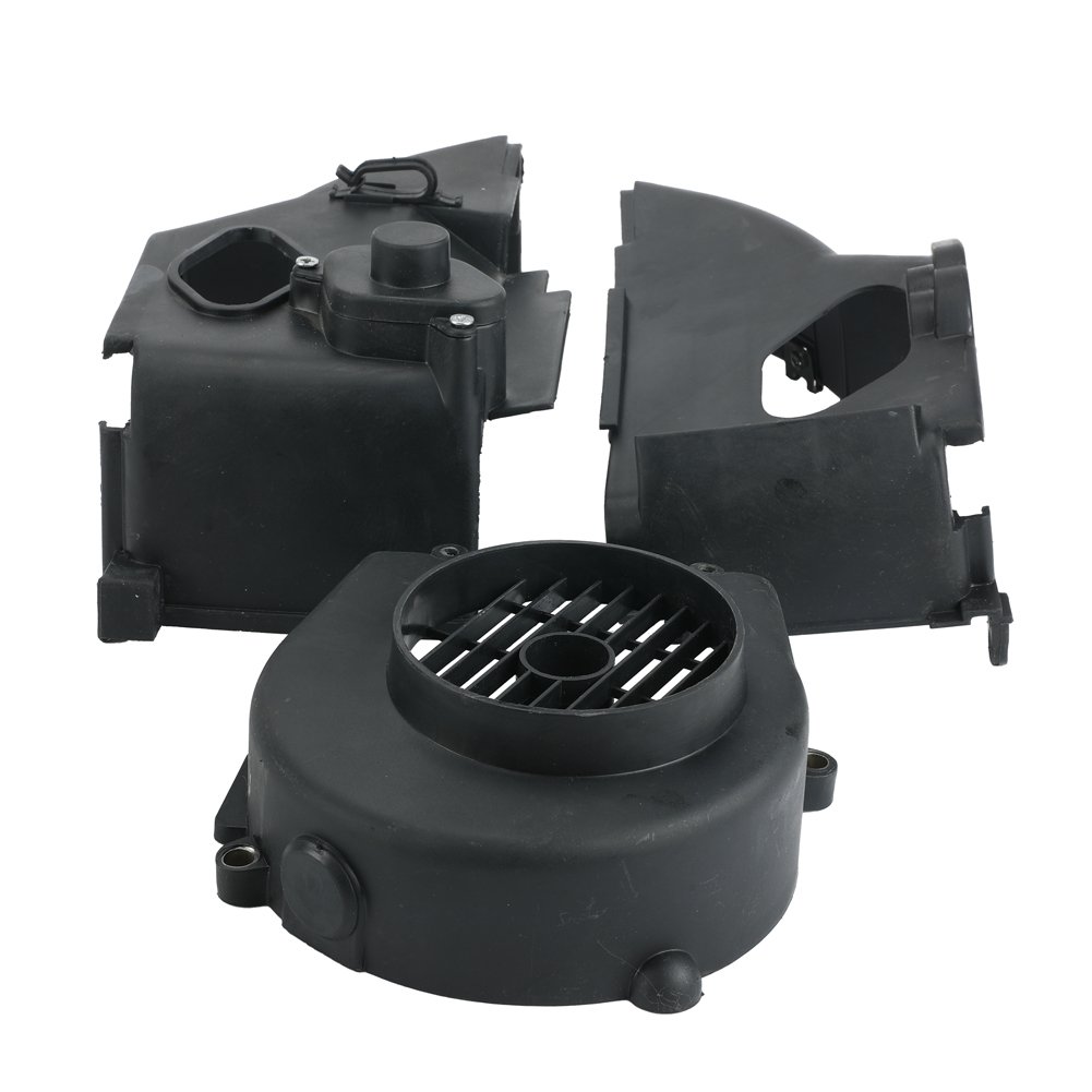 Engine Cooling Fan Cover Air Shroud Cooling Assembly Air Director Assy Replacement for 139qmb GY6-50/60/80/100C gy6 parts
