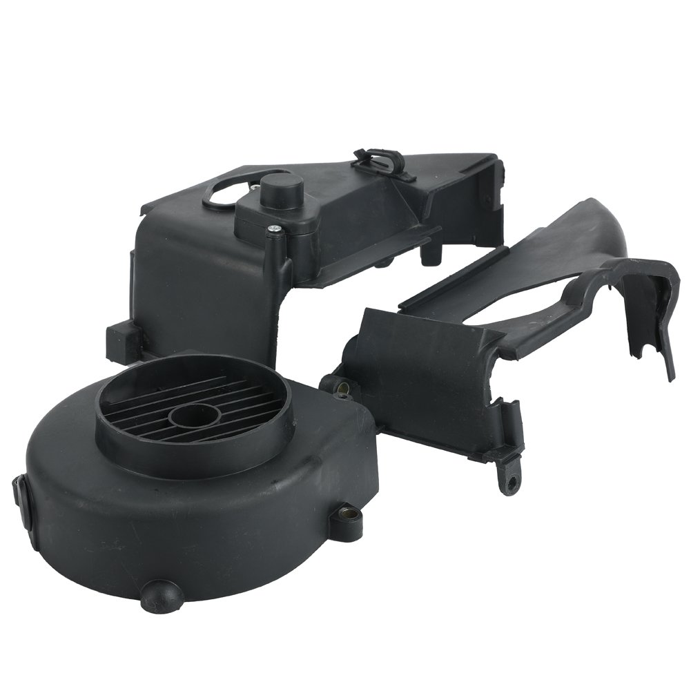 Engine Cooling Fan Cover Air Shroud Cooling Assembly Air Director Assy Replacement for 139qmb GY6-50/60/80/100C gy6 parts