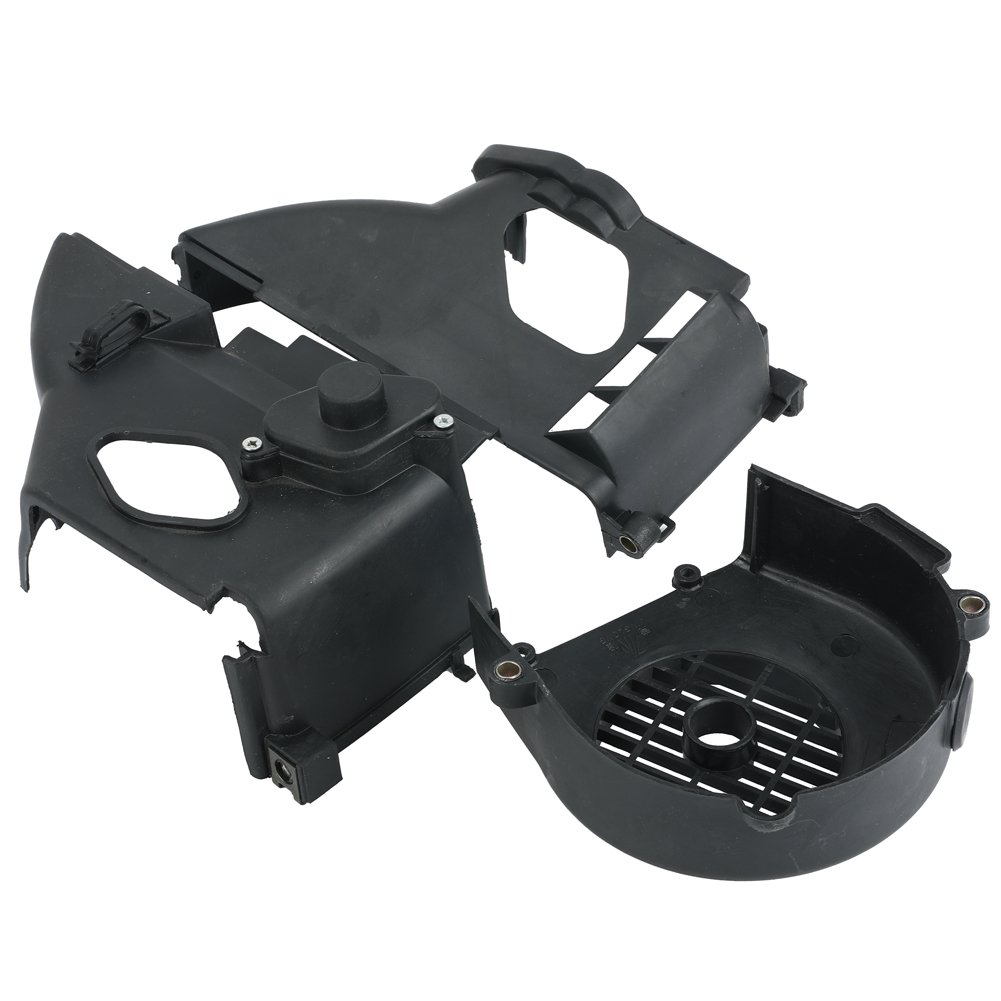 Engine Cooling Fan Cover Air Shroud Cooling Assembly Air Director Assy Replacement for 139qmb GY6-50/60/80/100C gy6 parts