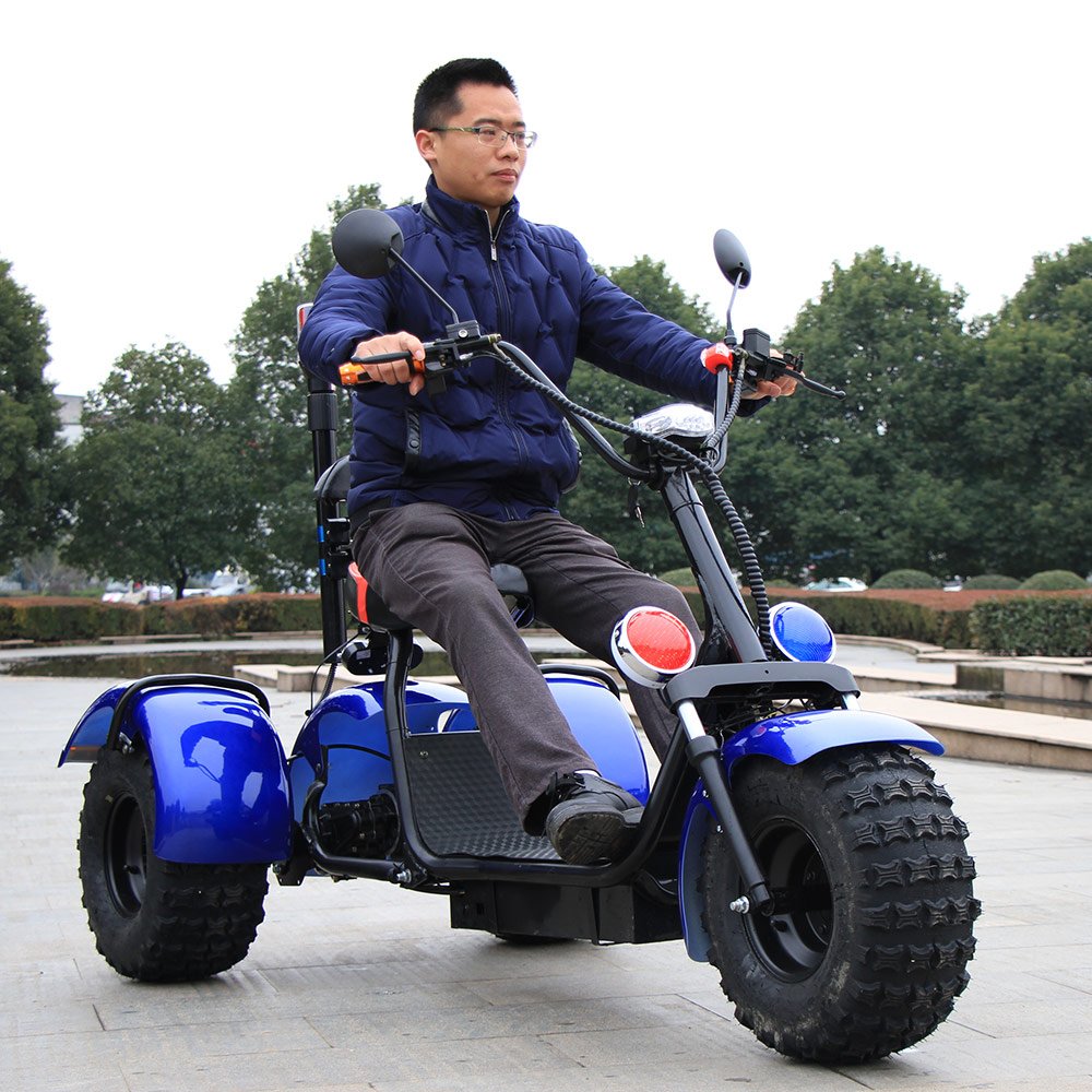 Cheap Tricycle 3 Wheel electric Scooter motorcycles Sidecar Adult Motorized Electric Tricycles for Adults