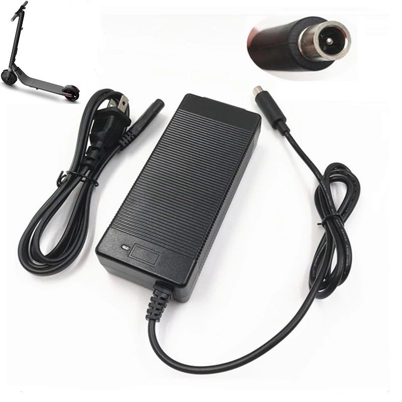 High Quality EU/AU/UK/US Socket 42V 2A Lithium Battery Charger For Ninebot ES1 ES2 ES4 Segway Scooter Parts