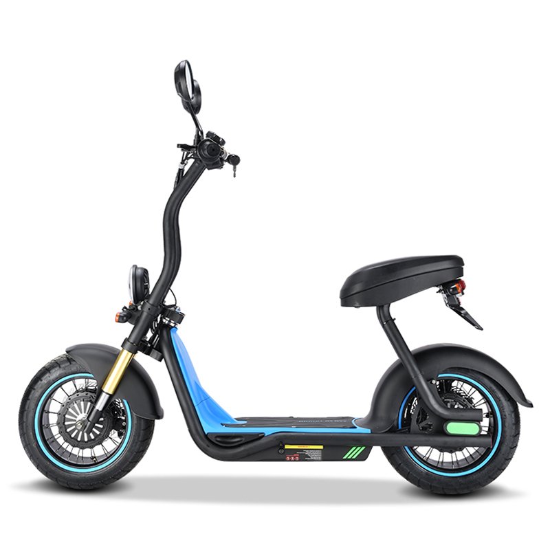 EEC 48V 13AH lithium battery electric scooter 1000w 40km/h small two wheels scooter electric scooter bike