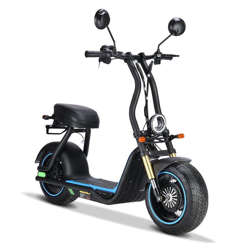 EEC 48V 13AH lithium battery electric scooter 1000w 40km/h small two wheels scooter electric scooter bike