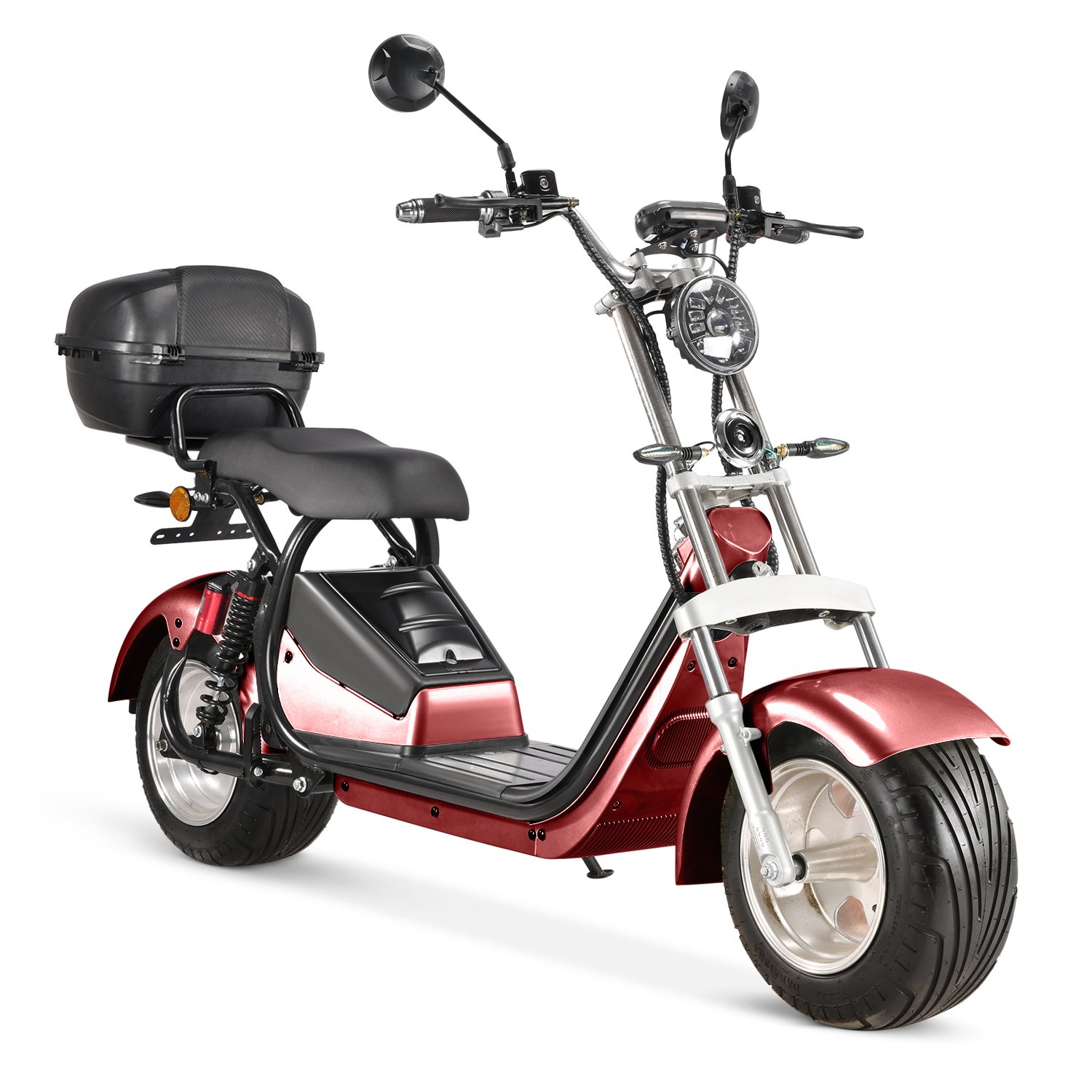 Amoto electric scooters china 1500w motor 60v12ah/20ah eec/coc electric scooters removable battery