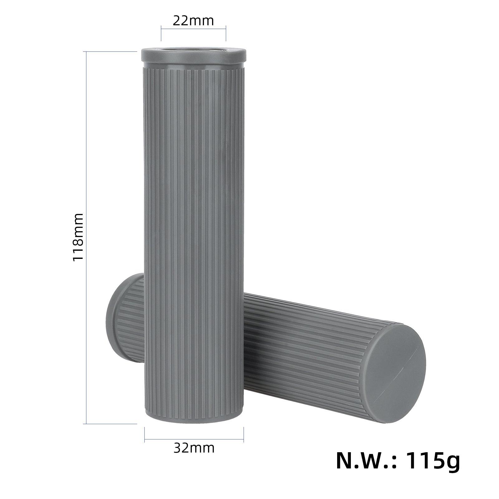 Electric Scooter High Quality Handlebar Covers For Xiaomi Mi4 Pro Scooter Rubber Handle Bar Grips Paire Accessories Parts