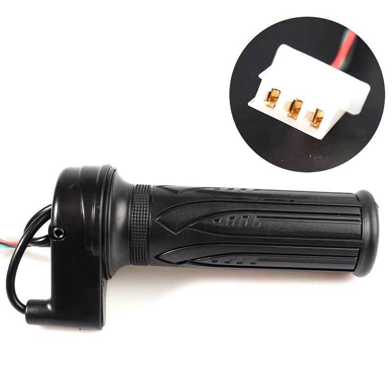 Customized electric bike scooter motorcycle throttle 24v 36v 48v twist throttle accelerator with 3 model speed and F R switch