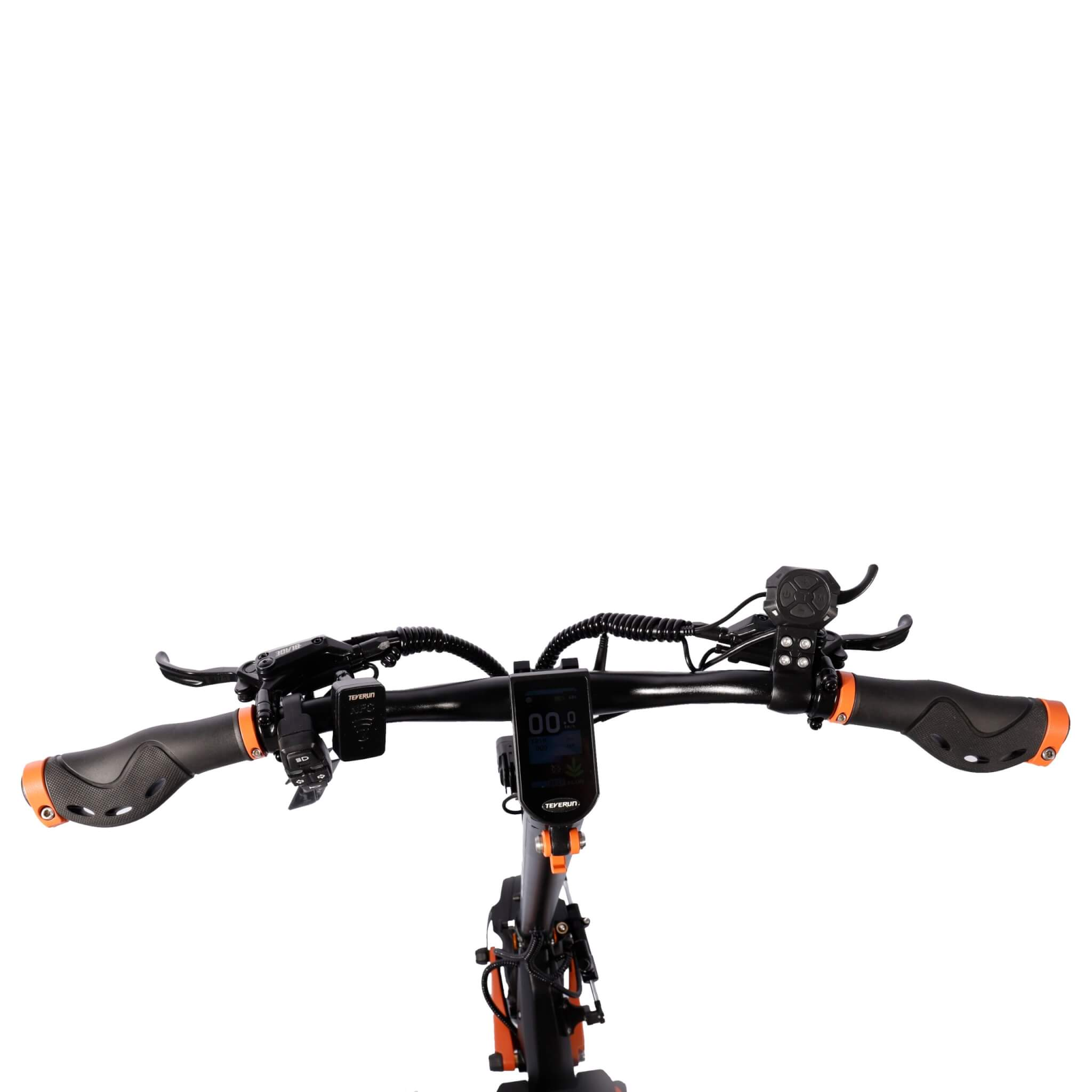 Off-roading electric scooter Tevrun blade GT+ with 3inch colour TFT display NFC keylock