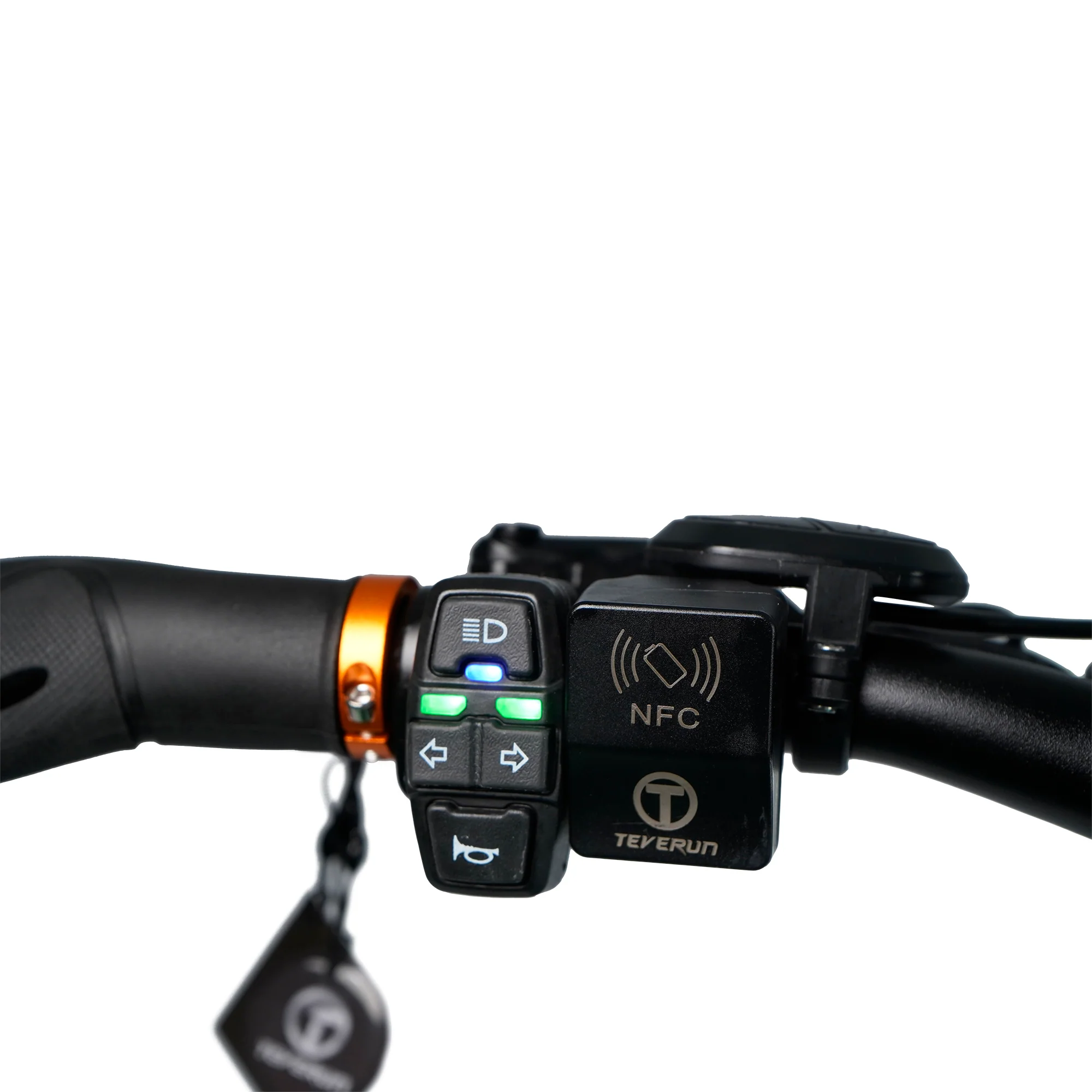 Off-roading electric scooter Tevrun blade GT+ with 3inch colour TFT display NFC keylock