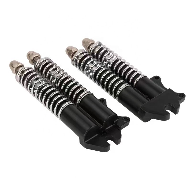 Electric scooter shock absorbers, electric scooter wheels drive dual front shock absorbers springs