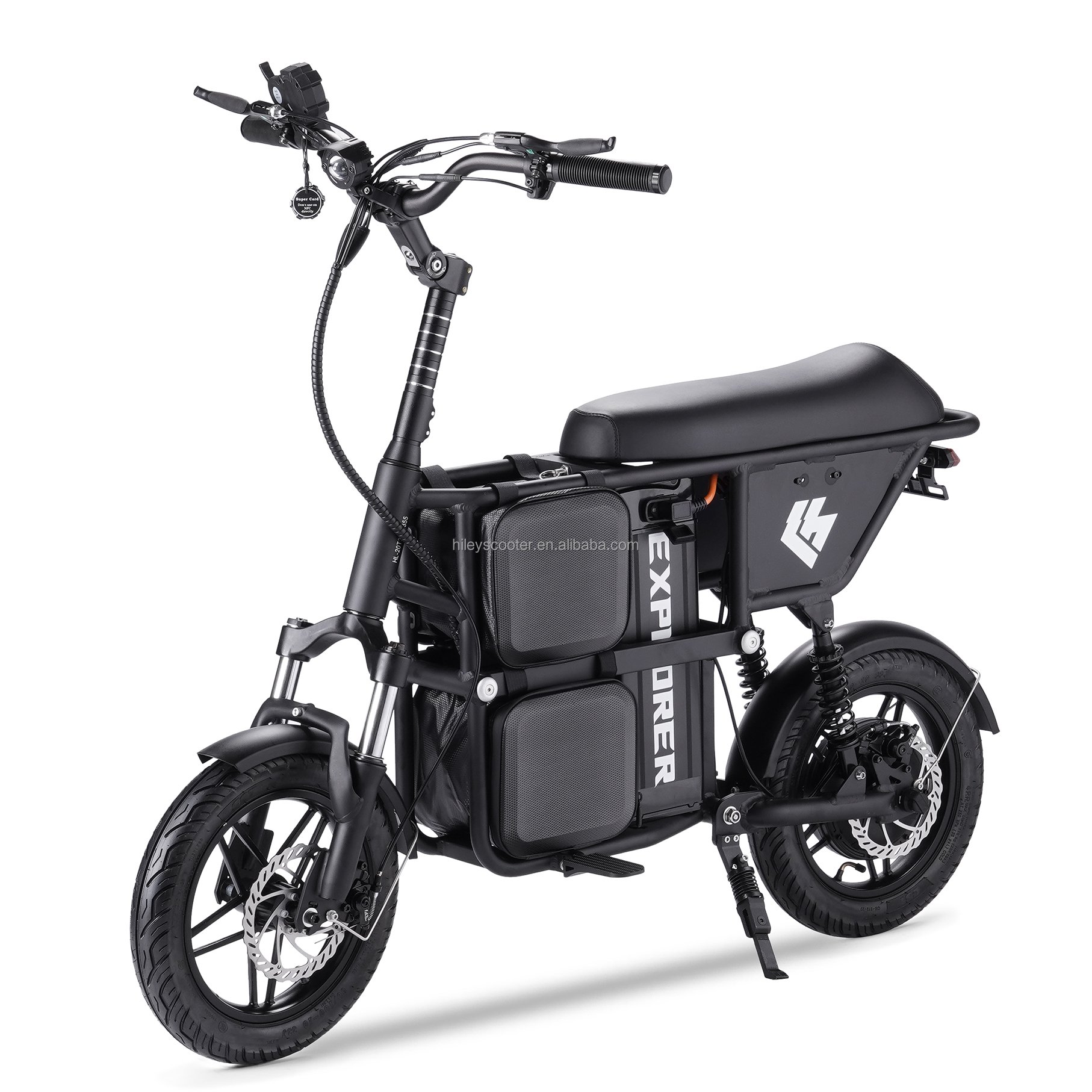 New Arrivals Adjustable Seated Electric scooters 2024 Hiley supply,Electric Scooter with seat IPX6 waterproof