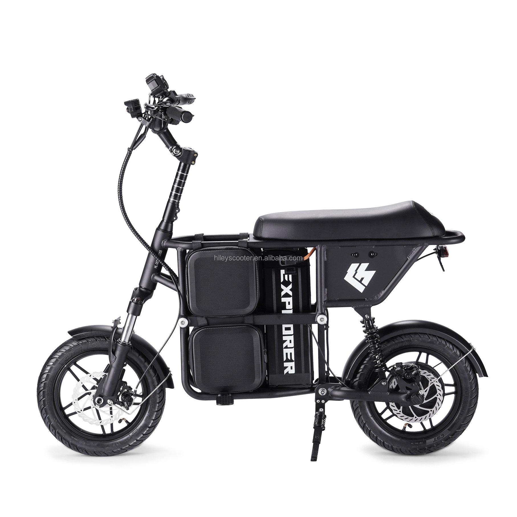 New Arrivals Adjustable Seated Electric scooters 2024 Hiley supply,Electric Scooter with seat IPX6 waterproof