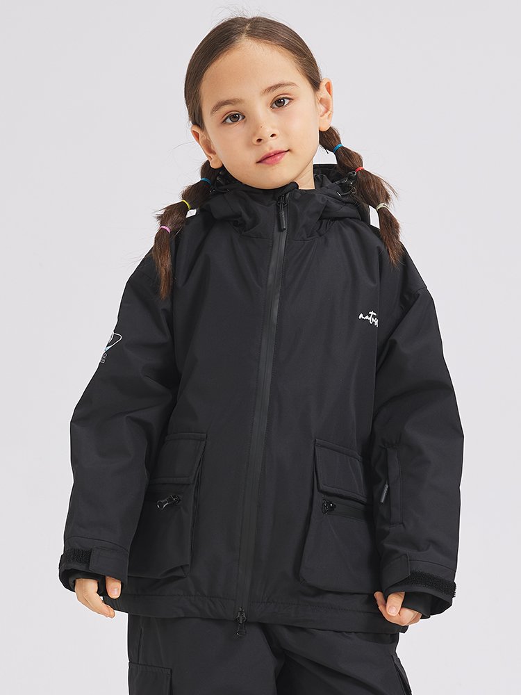 2024 new outdoor ski suit for girls, two-board ski shirts for boys and girls