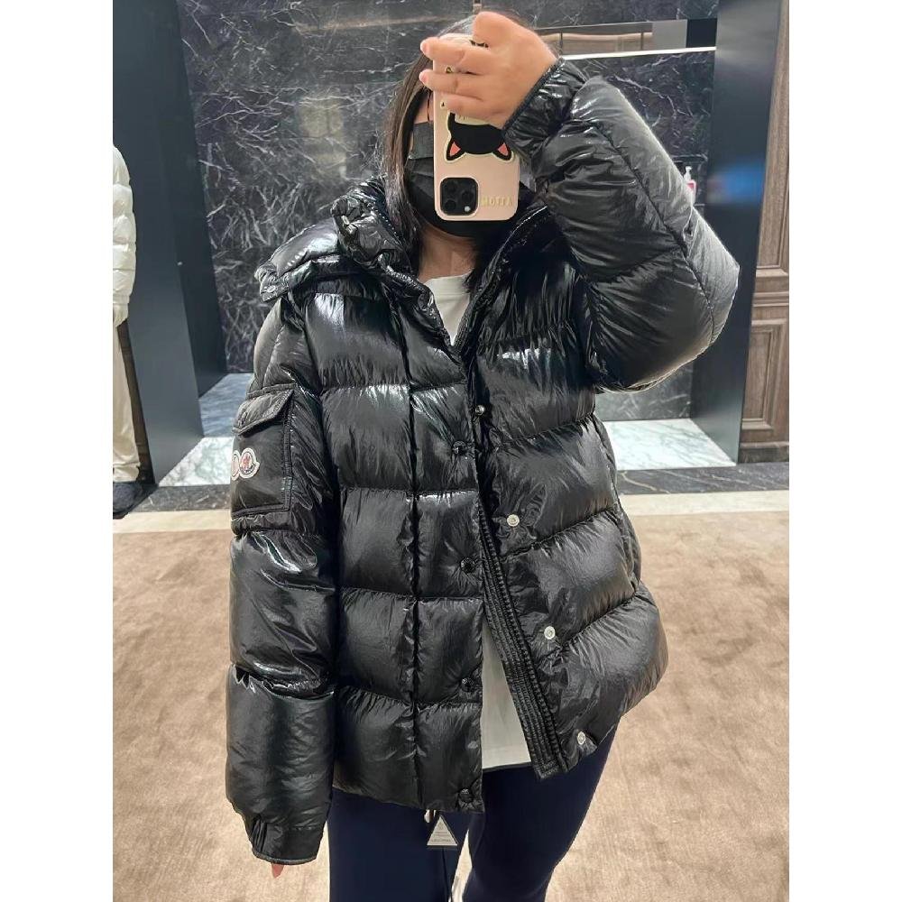 Backseat Moncler/The 70th anniversary of the new Mayamaya hoodie girl ski coat