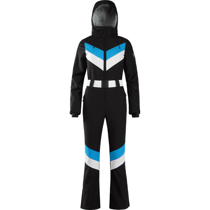 GsouSnow's new double-skinned, waterproof, thicker, old-fashioned, American ski suit