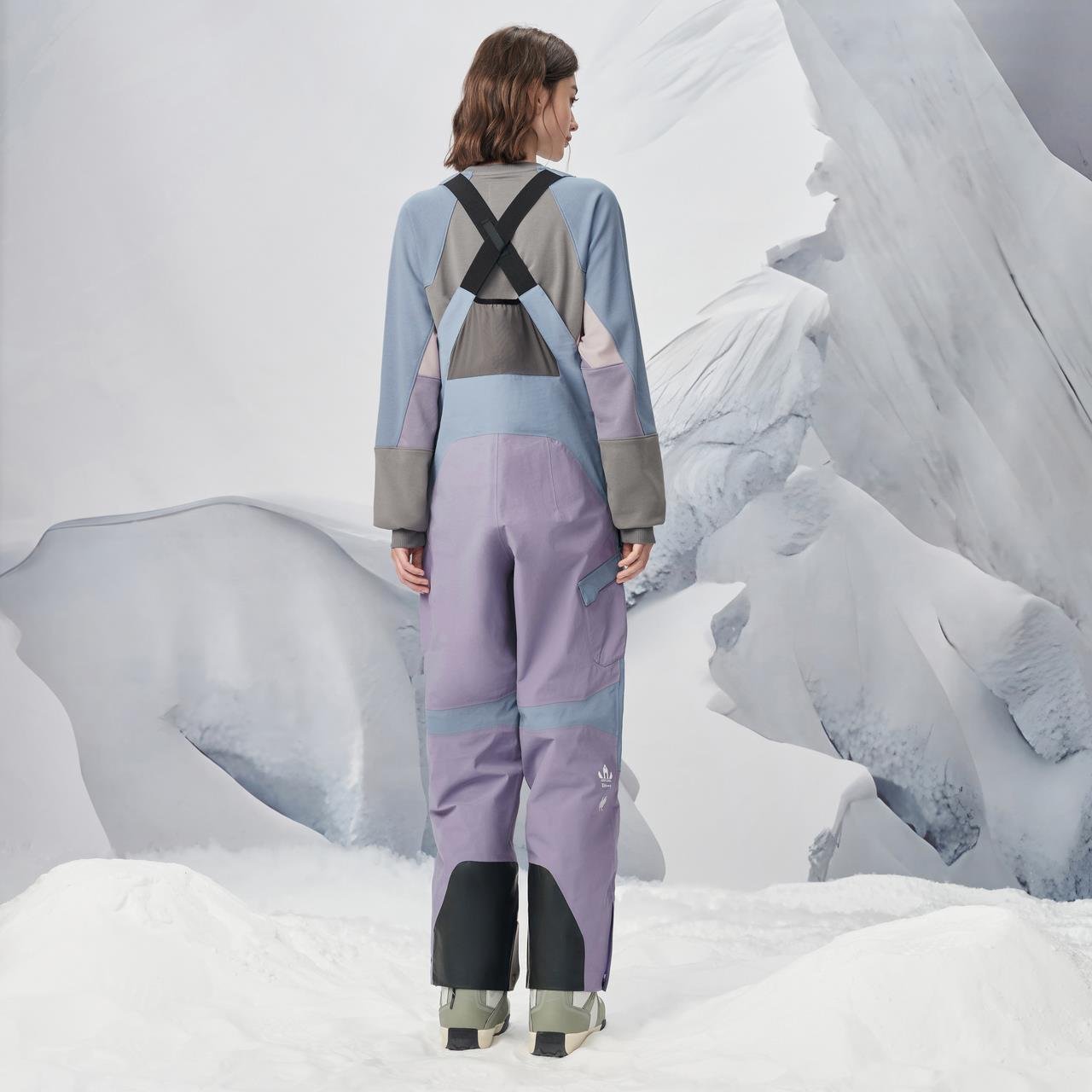 Disant dessente x KAZUKI joint male and female 3L water-resistant snowboarding pairs