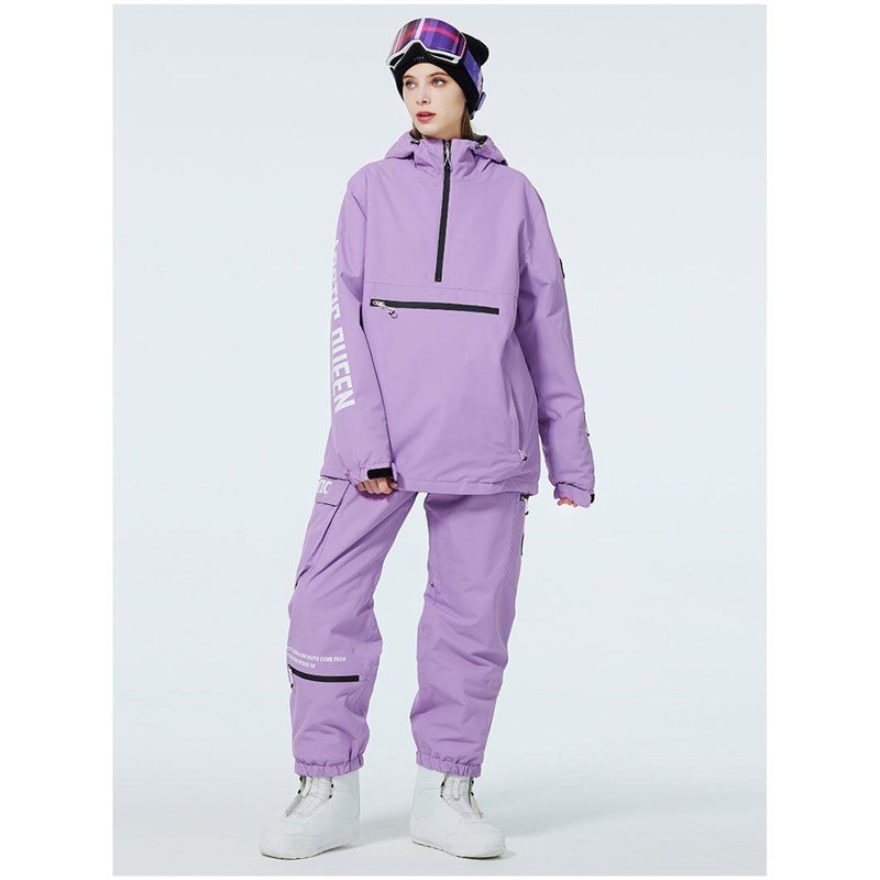 Heat and waterproof, two-skinned ski jackets, winter snow mountain, cold-proof, male and female coats