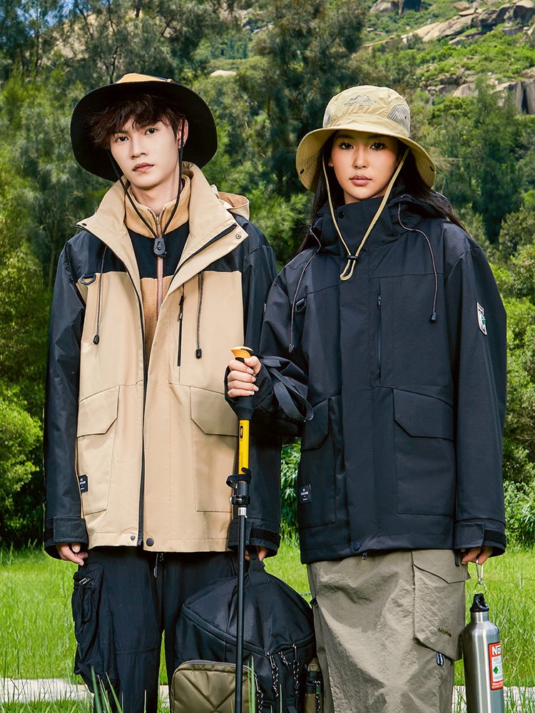 Woodpecker's Triple Rover 24 Windproof Winter Swimming, male and female Mountain Ride jacket