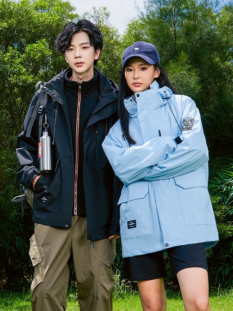 Woodpecker's Triple Rover 24 Windproof Winter Swimming, male and female Mountain Ride jacket