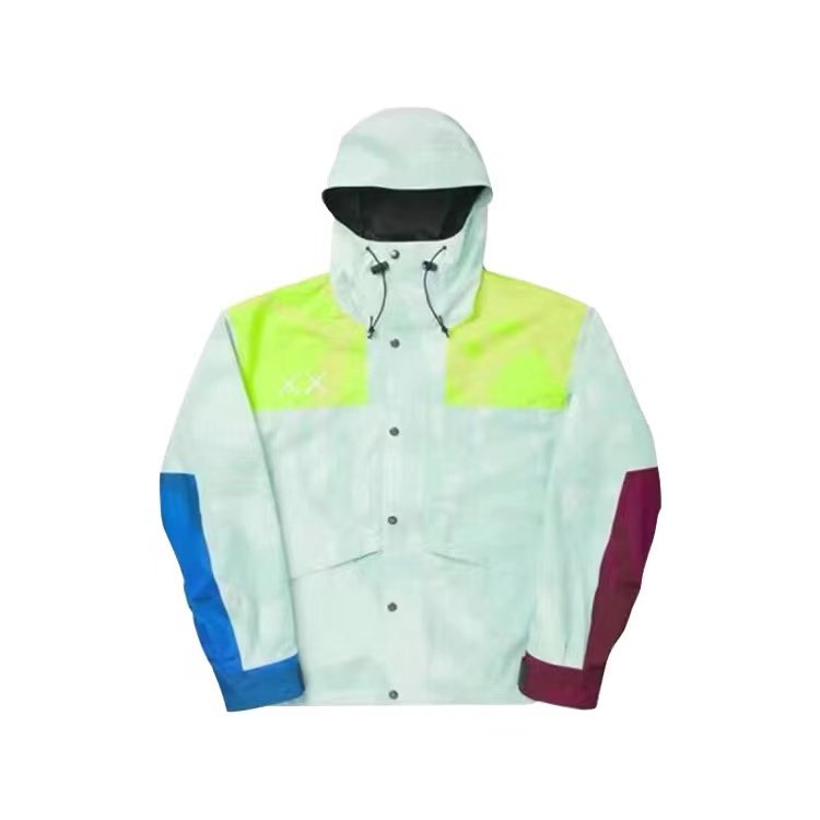 KAWS CO-NAME 1986 COMBINES A WATERPROOF, OUTDOOR ASSAULT SUIT FOR SKIING IN THE MOUNTAINS WITH A SKATING JACKET FOR MEN AND WOMEN