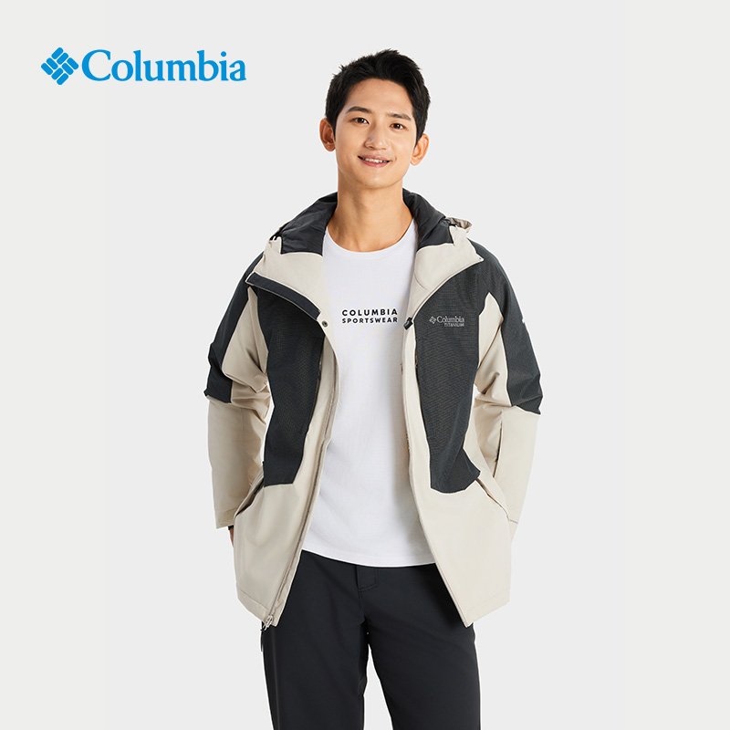 Columbia's titanium series of gold points of the Colombian men's outdoors