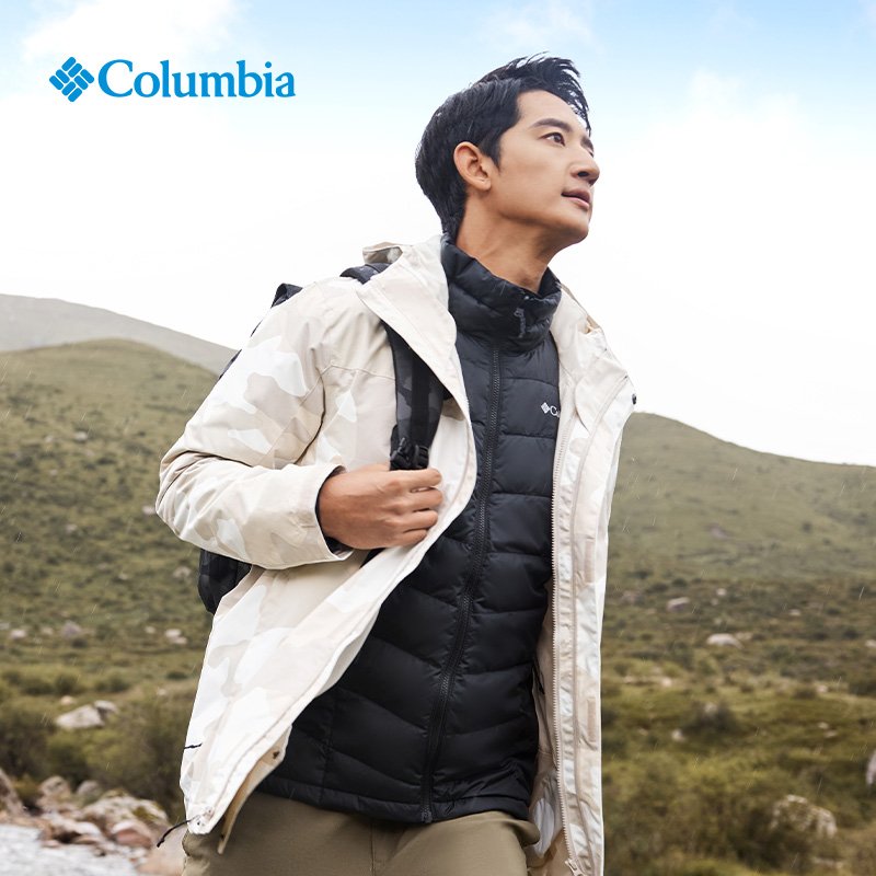 OUTSIDE COLOMBIA, THREE-AND-A-HALF SILVER DOTS FOR MEN IN THE AUTUMN AND WINTER