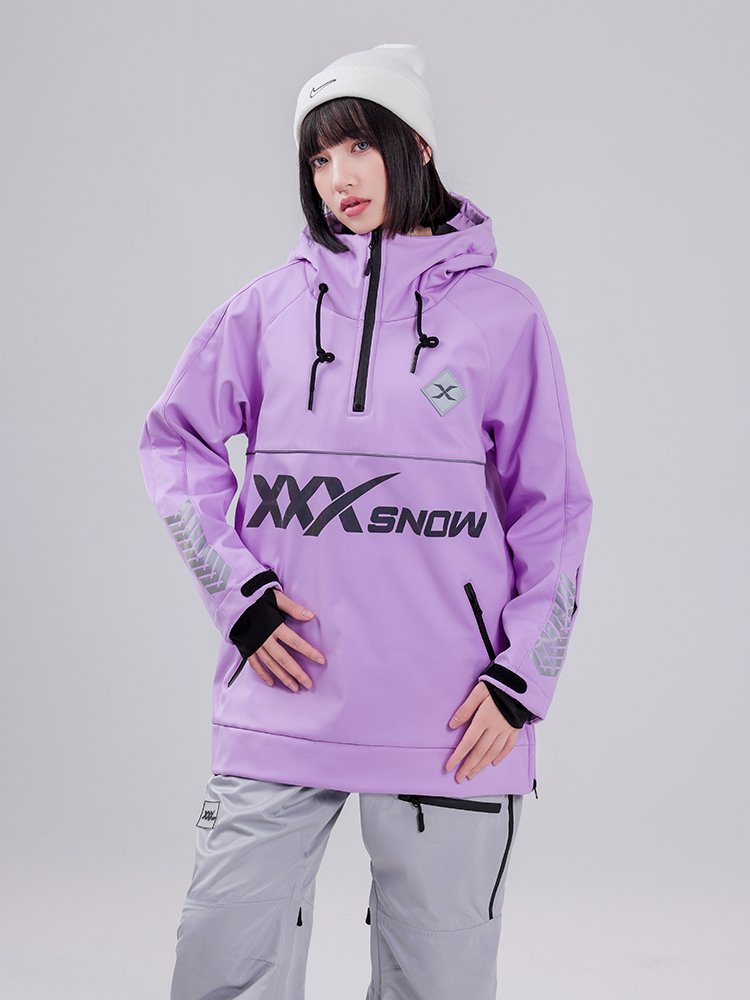 XXXsnow single-board ski hoodie, waterproof shirt, and ski suit for a couple of skating suits