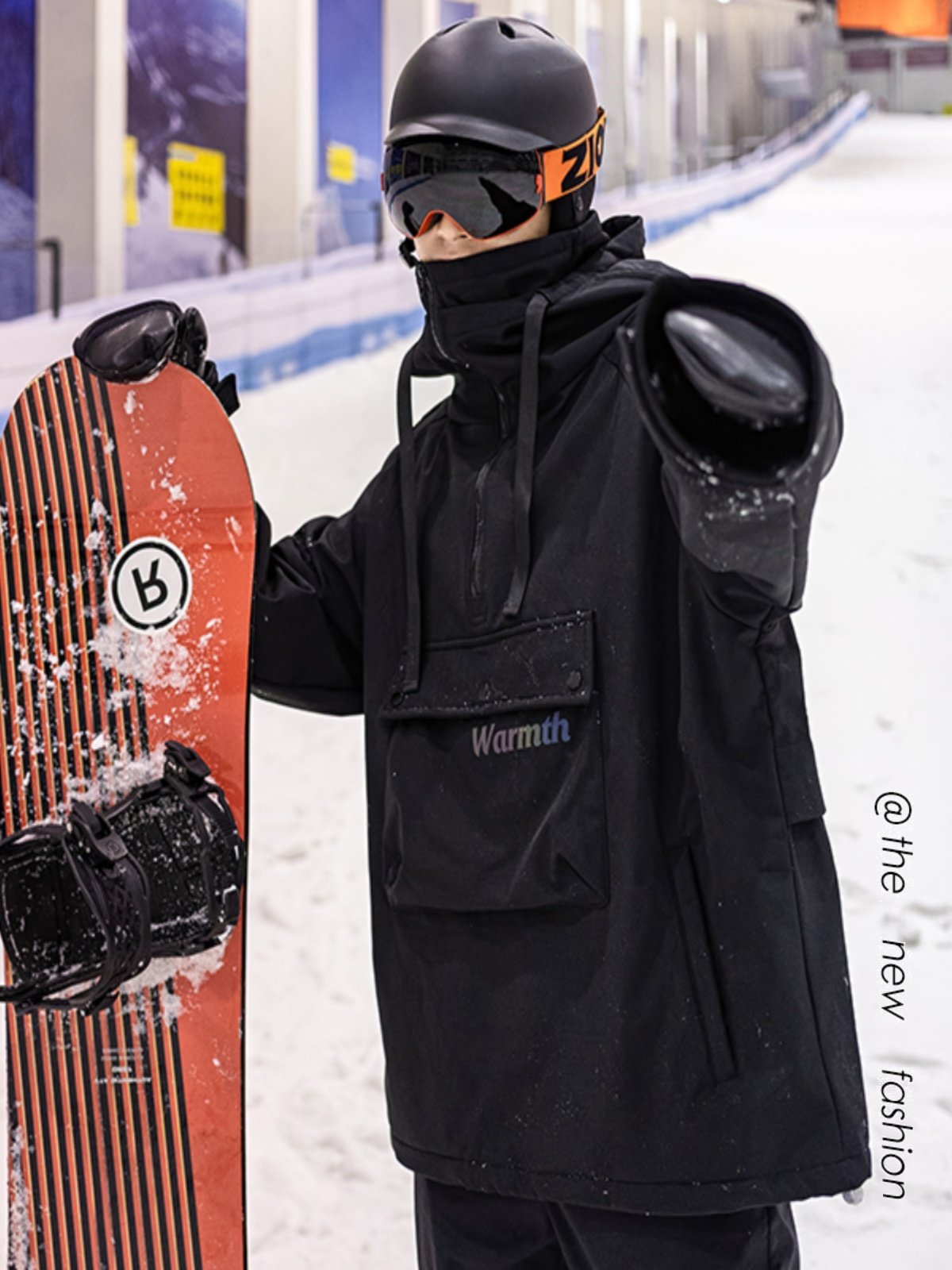 Italian ski suit, male and female, cold-skinned professional ski equipment warm and velvet