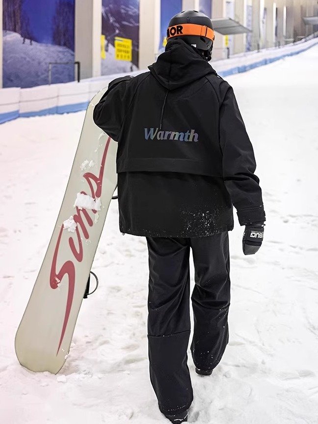 Italian ski suit, male and female, cold-skinned professional ski equipment warm and velvet