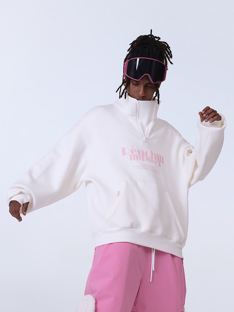 Ren Redcheon, the white skating suit, the man and the woman with the easy waterproof and windproof slabs, thicker