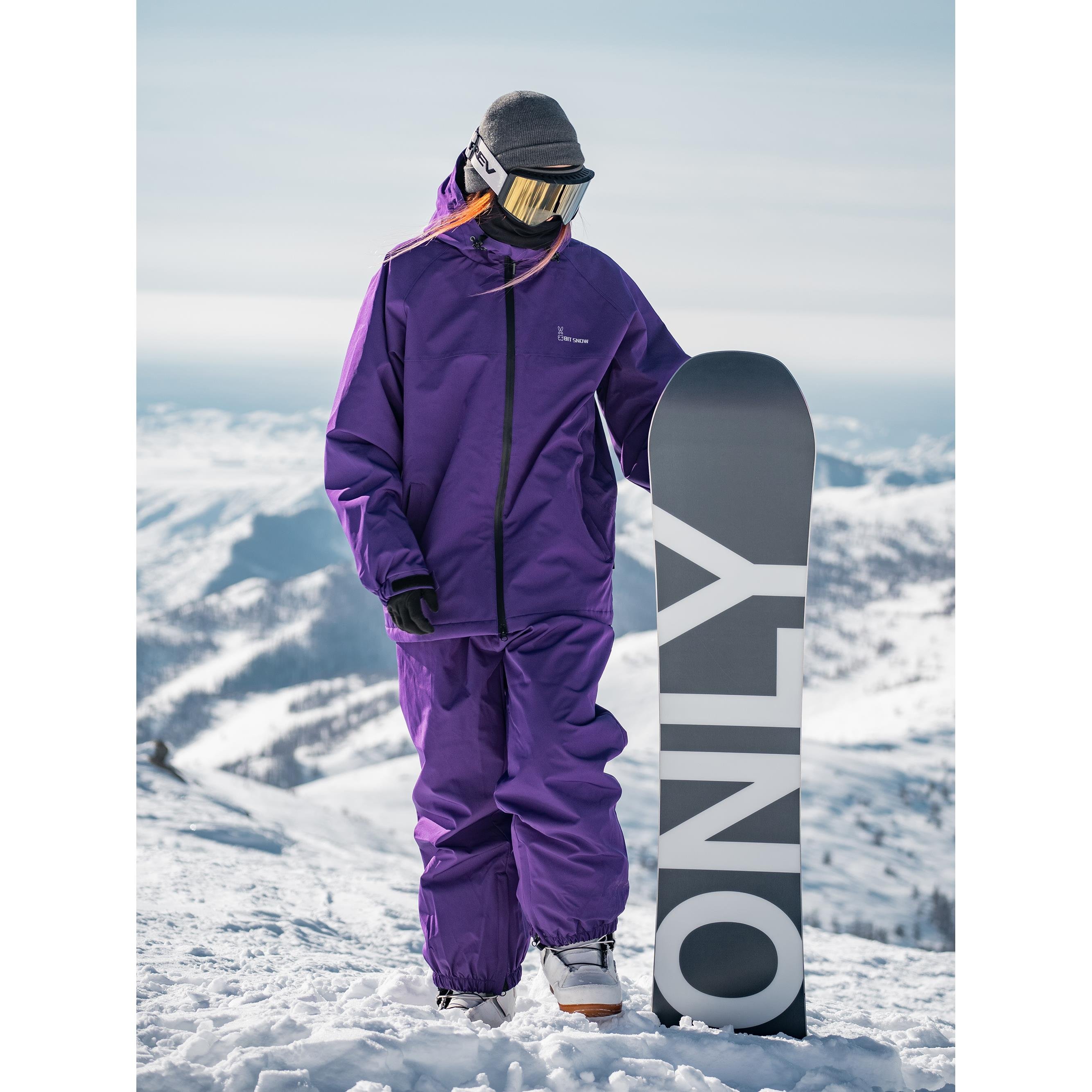 Shepbitt, one-board double-skicker girl, with a thick, warm, wind and water, and a ski suit for men and women