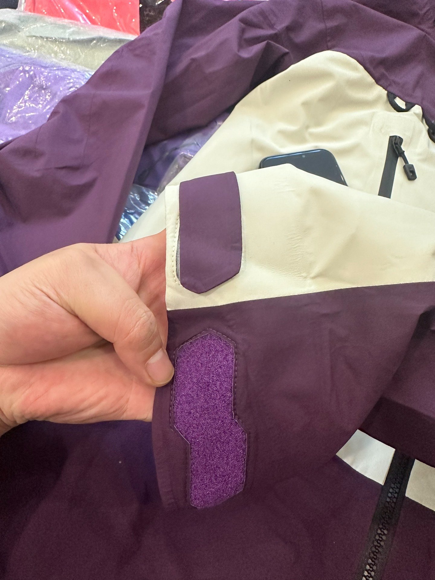 THE REAL BURTONAK457 GUIDE SKI SUIT, 23AW PURPLE
