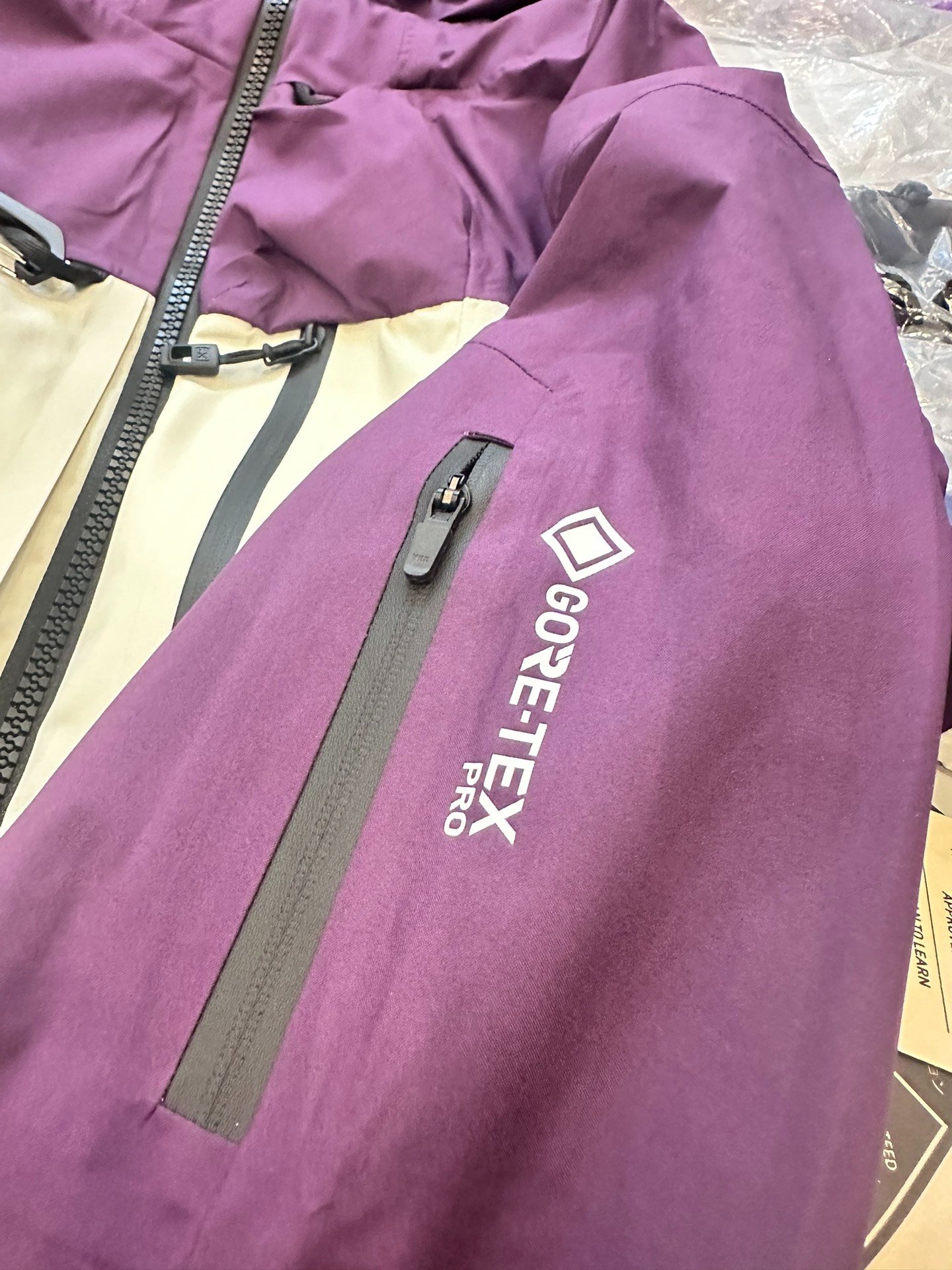 THE REAL BURTONAK457 GUIDE SKI SUIT, 23AW PURPLE