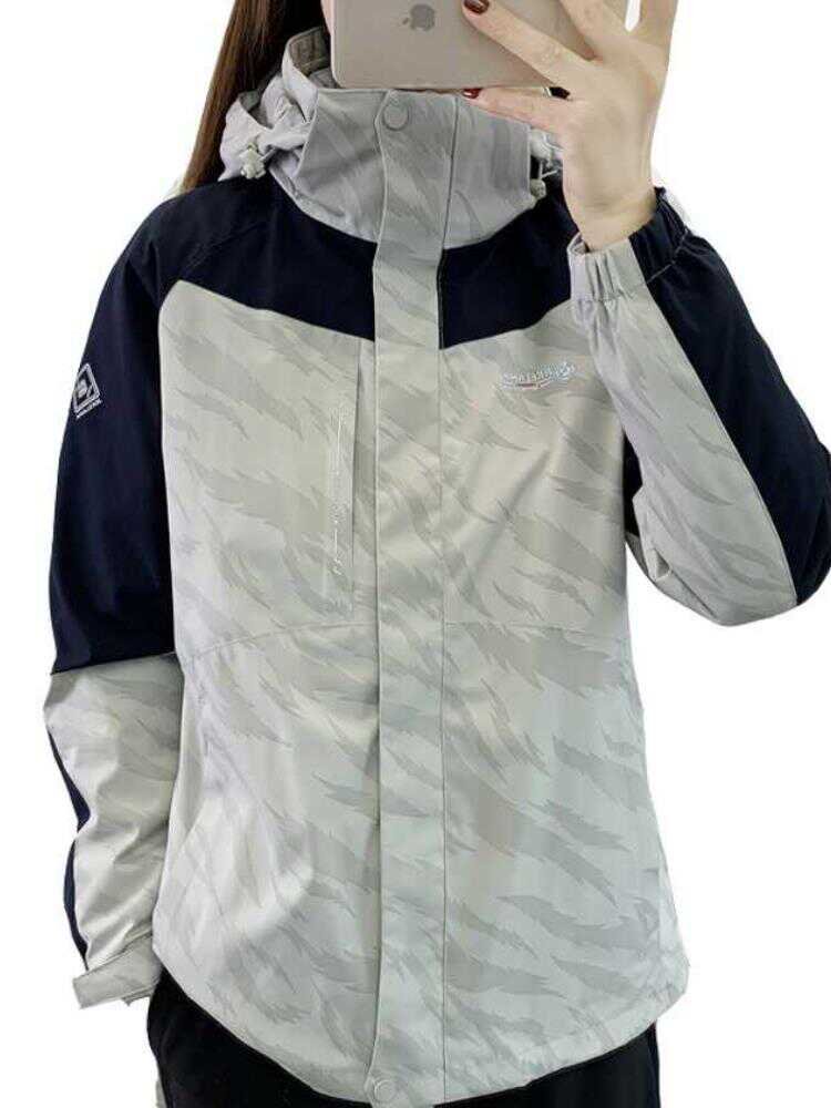 FILA/FELLOW WINTER VELVET WOMEN CAN UNLOAD TWO SETS OF WINDPROOF AND WARM OUTDOORS
