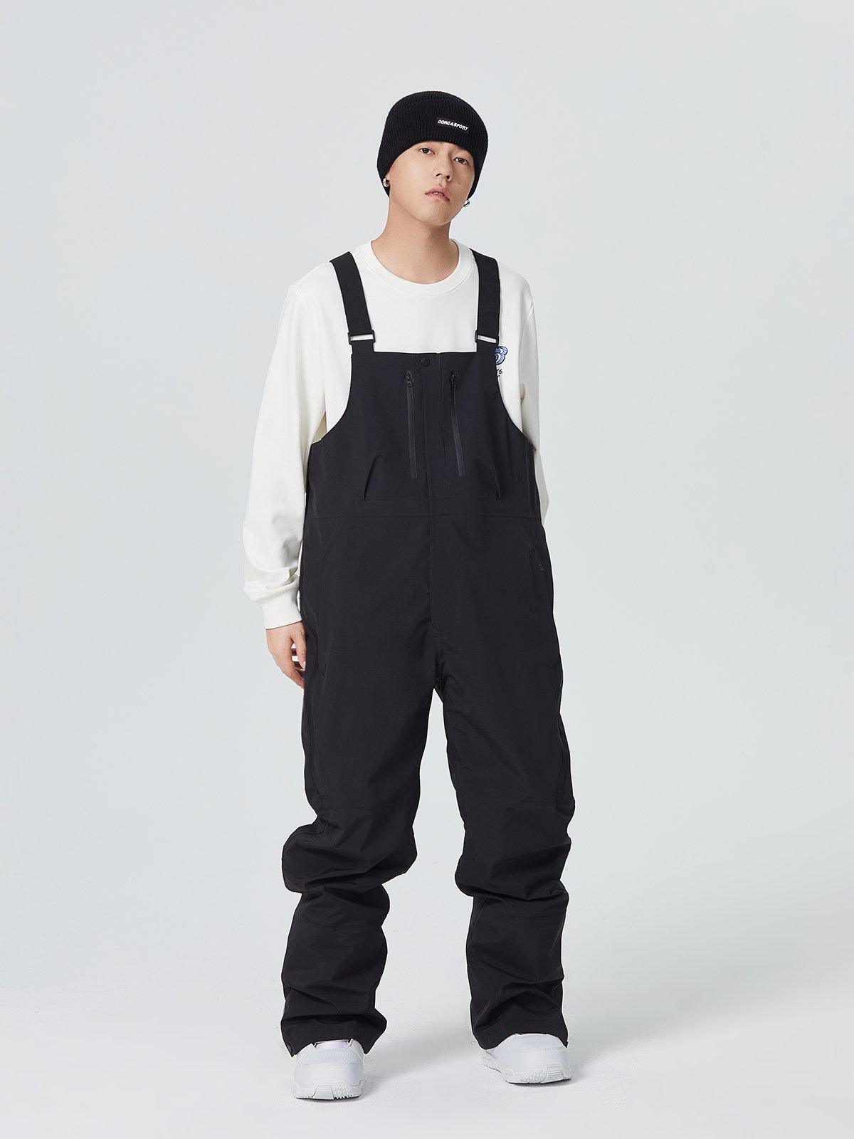 23-24 SNOW SEASON SEARIPE SINGLE-SKINNED SKI PANTS, MALE WINDPROOF AND WATERPROOF SNOW SUIT 3L