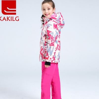 2022 Hot and warm ski suit for boys and girls with high-temperature weather and high-temperature snow ski suit for children