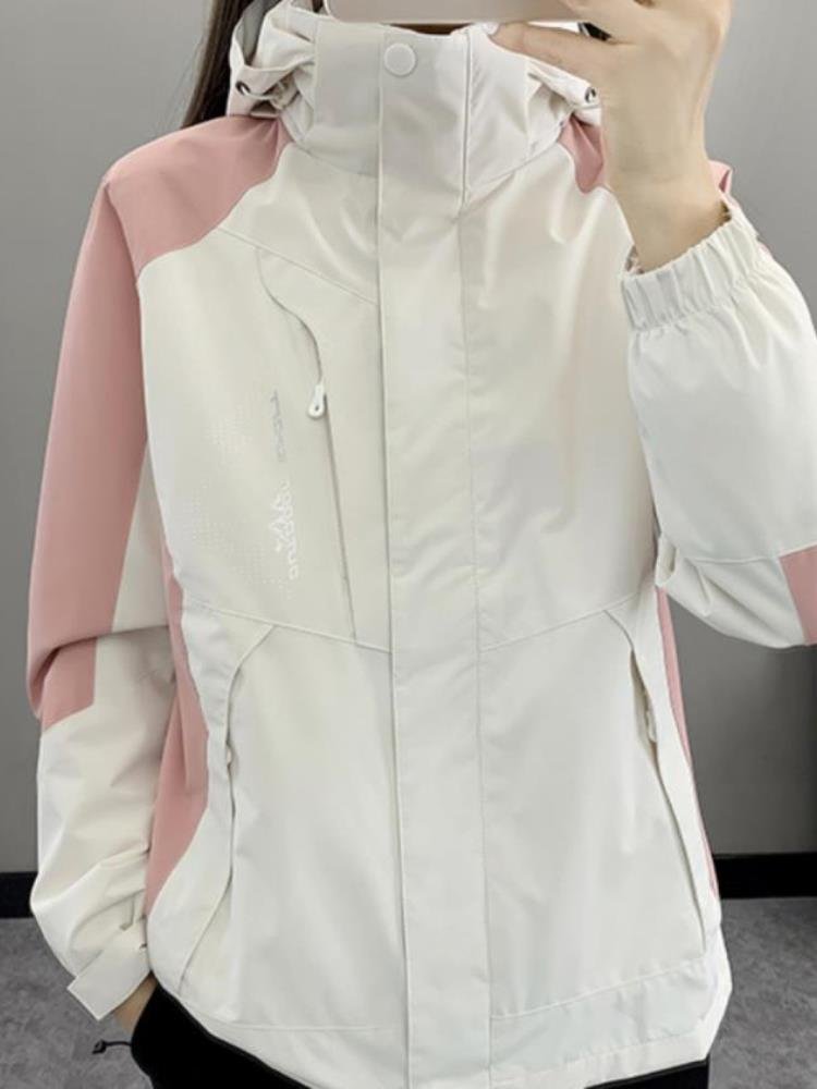 The new 2024, new outdoor assault suit girl in the Autumn and Winter will be able to remove the velvet and thicken