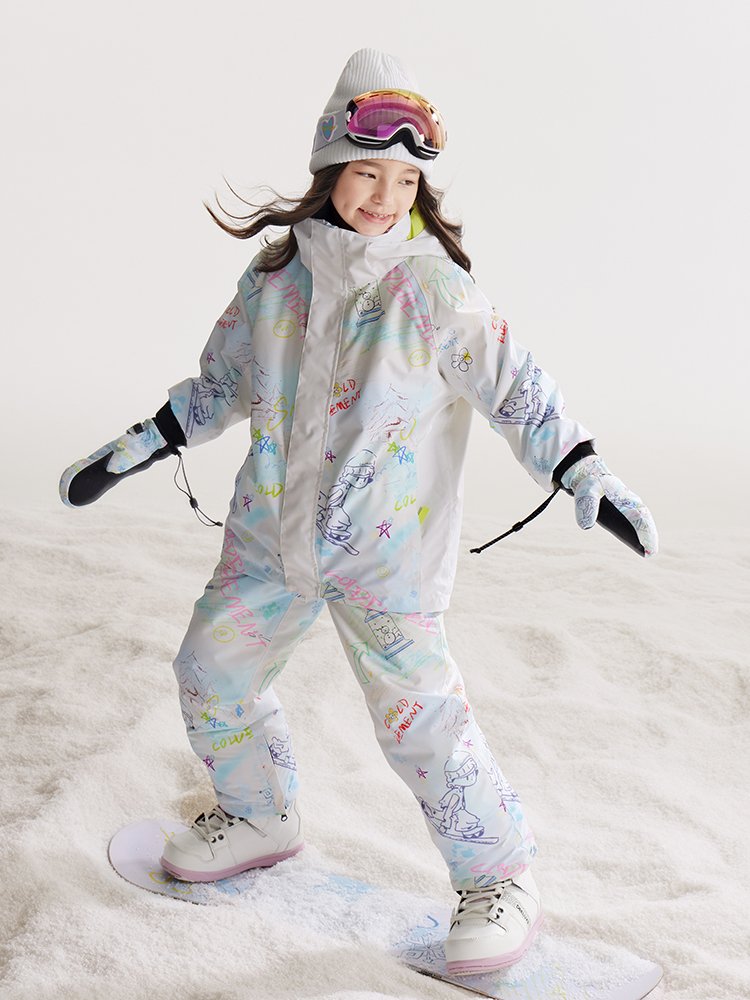 New cold-element scrawny-scrawny-scrawny-screech-screech-suits for boys and girls with warmer, warmer and waterproof sheets