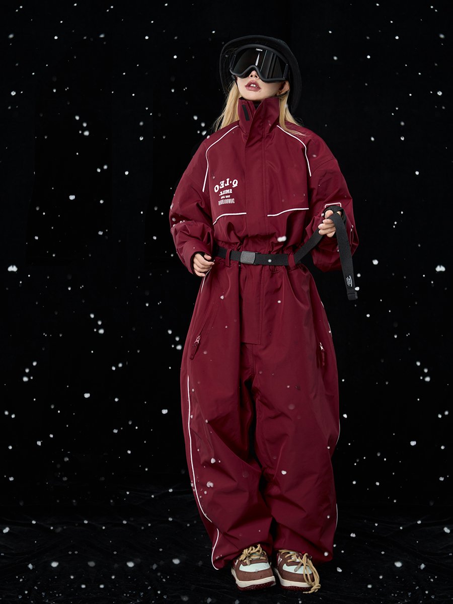 First straight-down ski suit, new slabs for women