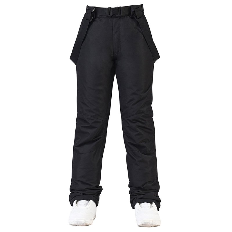 New skating pants for men and women with ski pants on their backs