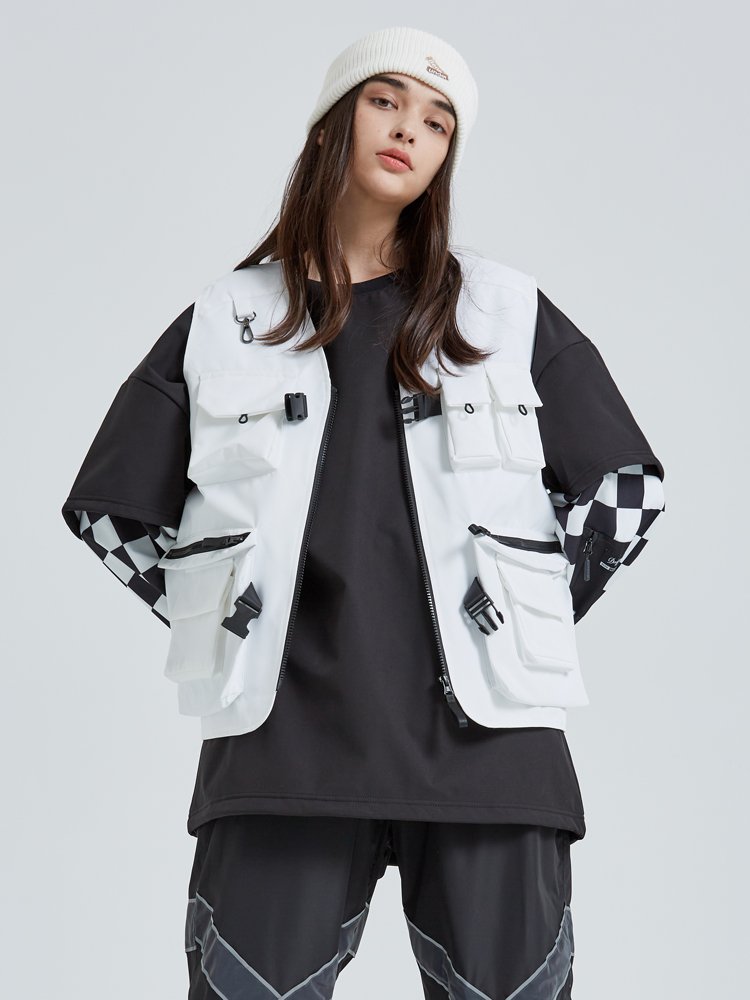 2023 new skating horse armor, water-resistant, double-skinned ski suit coats outside the coat