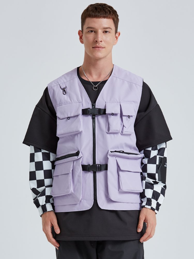 2023 new skating horse armor, water-resistant, double-skinned ski suit coats outside the coat