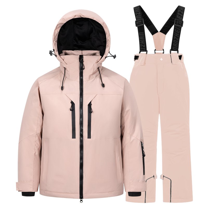 A new 2024 child ski suit with a heavy waterproof and windproof male and female professional ski pants