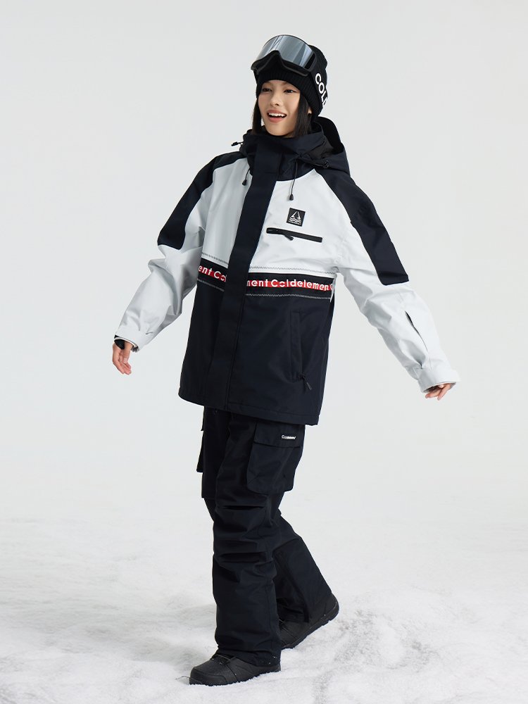 Coldlement's special ski suit for women, small-board, American-style warm man's new ski suit