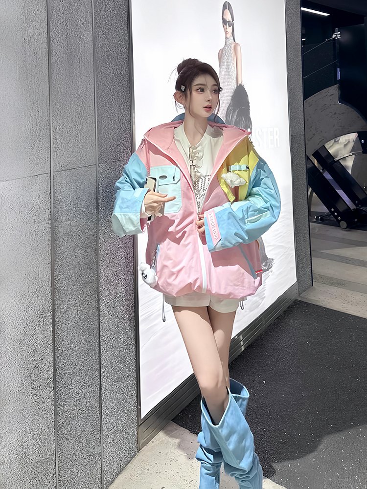 23-24 CHOPCHOP MACAROON 2.0 NEW SKI SUIT FOR WOMEN WITH VELVET PANTS COATS