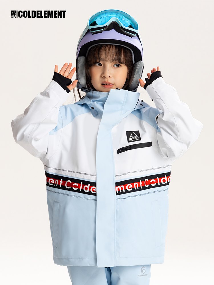 Cold-element skisuits for boys and girls, with thick, warm, windproof, 2024