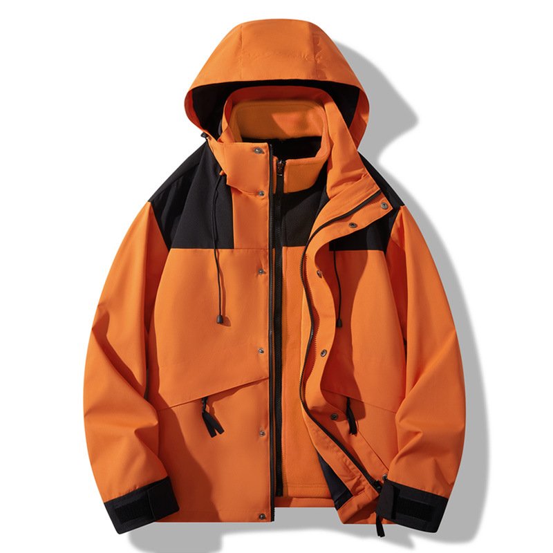 Li Ning's co-opt 2024 men with a three-and-a-one-scrambling suit can take off the autumn and winter ski suit women's windproof and waterproof jacket