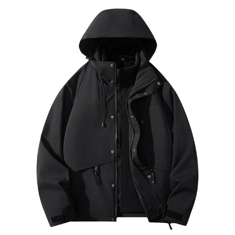 Li Ning's co-opt 2024 men with a three-and-a-one-scrambling suit can take off the autumn and winter ski suit women's windproof and waterproof jacket