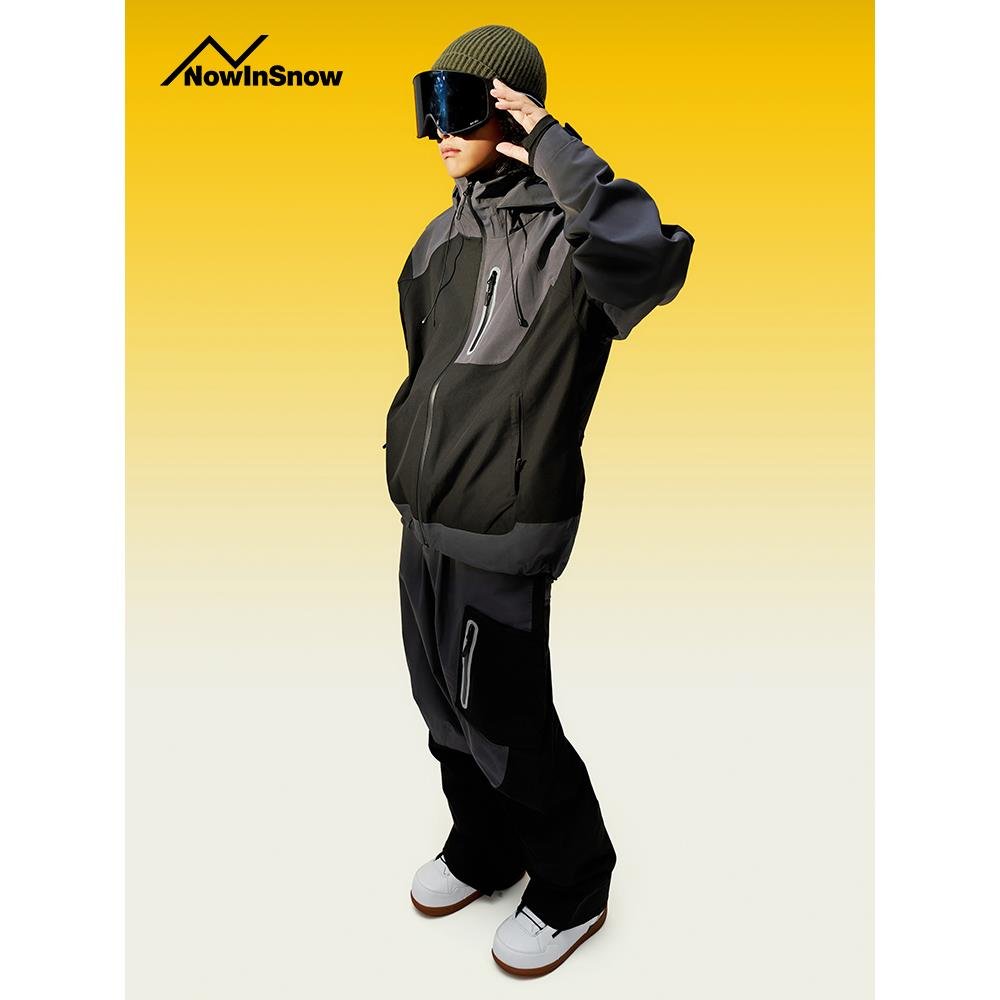 nis Ski Professional 3-L Single-Ski suit for a warm snowsuit for a man in a ski suit