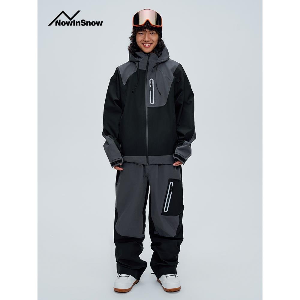 nis Ski Professional 3-L Single-Ski suit for a warm snowsuit for a man in a ski suit