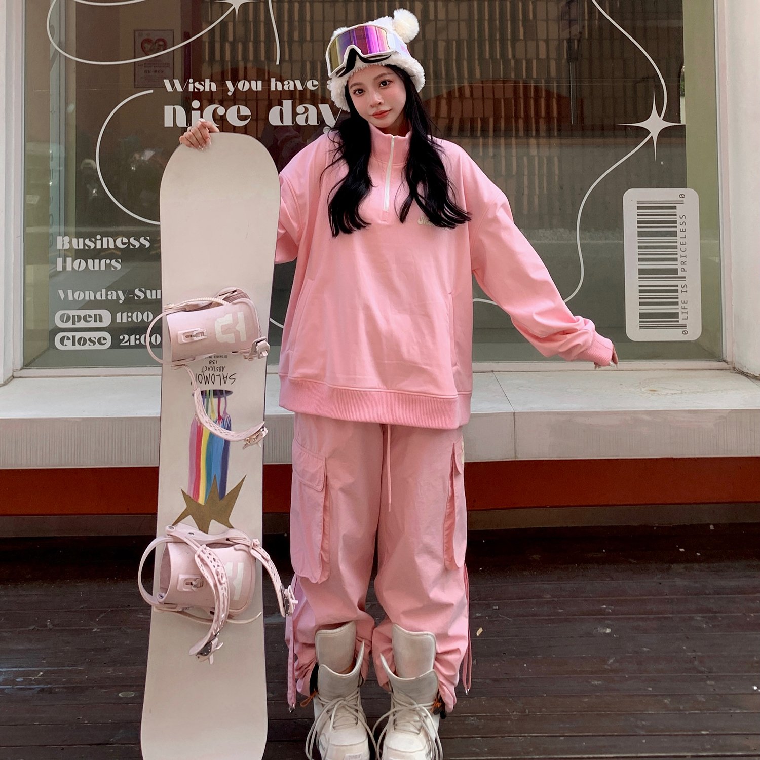 Skibear's original ski suit, waterproof and velvet